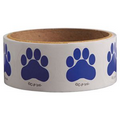 Paw Print Stickers-Blue/100 Rl